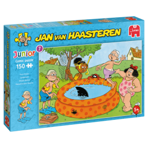 Køb Jan van Haasteren: Sjov ved badebassinet - 150 Brikker Brætspil