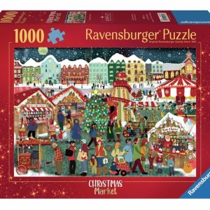 Køb Julemarkedet - 1000 brikker Brætspil