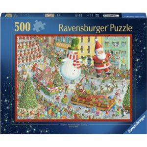 Køb Juleoptoget - 500 brikker Brætspil