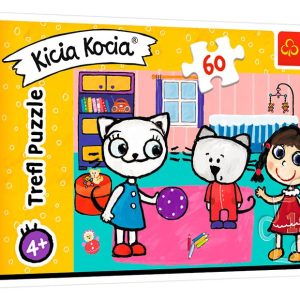 Køb Kitty Cat With Friends - 60 brikker Brætspil