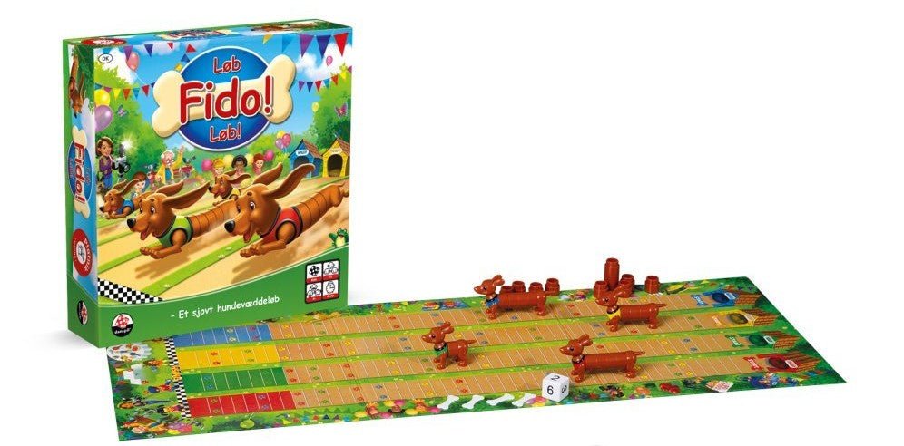 Køb Løb Fido Løb! Brætspil