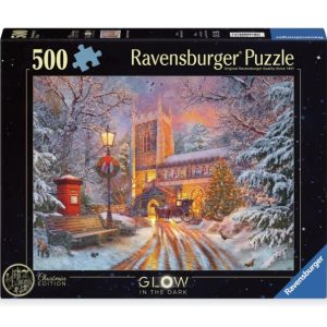 Køb Magisk jul - Lyser i mørke - 500 brikker Brætspil