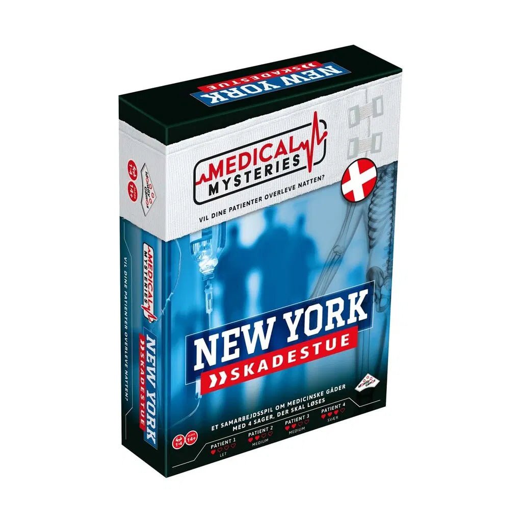 Køb Medical Mysteries: New York - Skadestue Brætspil