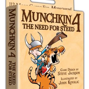 Køb Munchkin 4 - The need for steed Brætspil