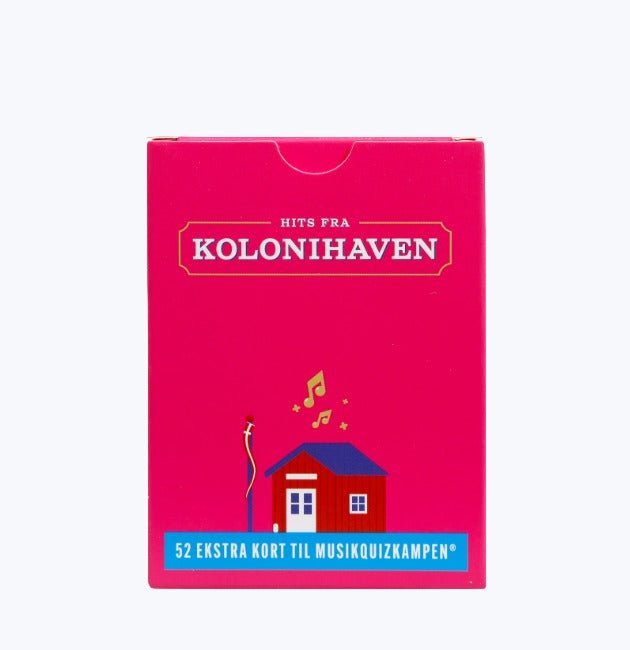 Køb Musikquizkampen: Hits fra kolonihaven Brætspil