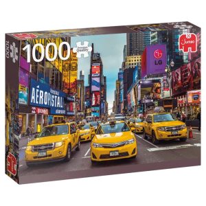 Køb New York Taxis - 1000 brikker Brætspil