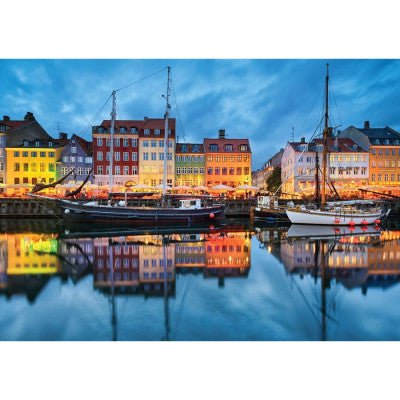 Køb Nyhavn Waterfront - 1000 brikker Brætspil