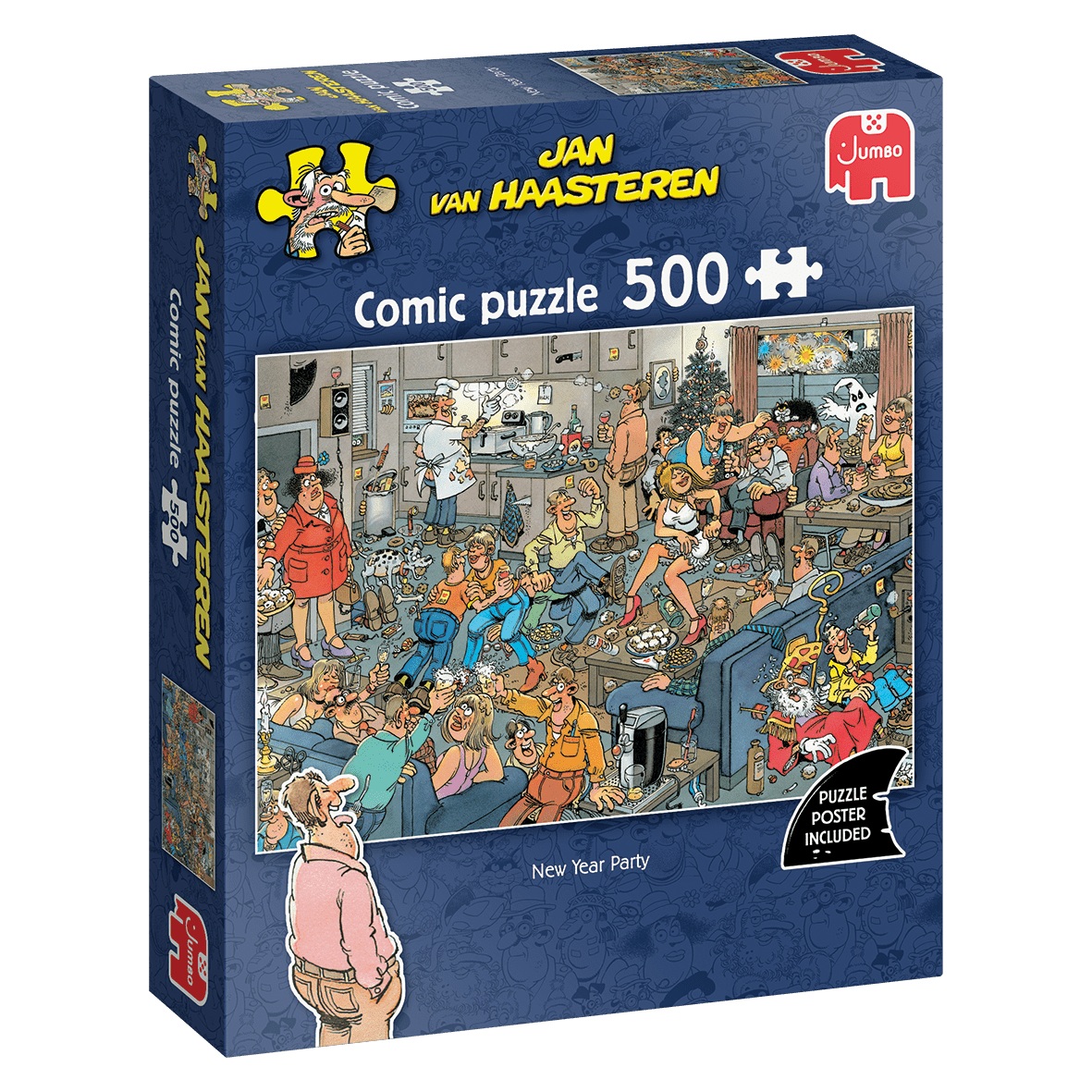 Køb Nytårsfesten - 500 brikker Brætspil