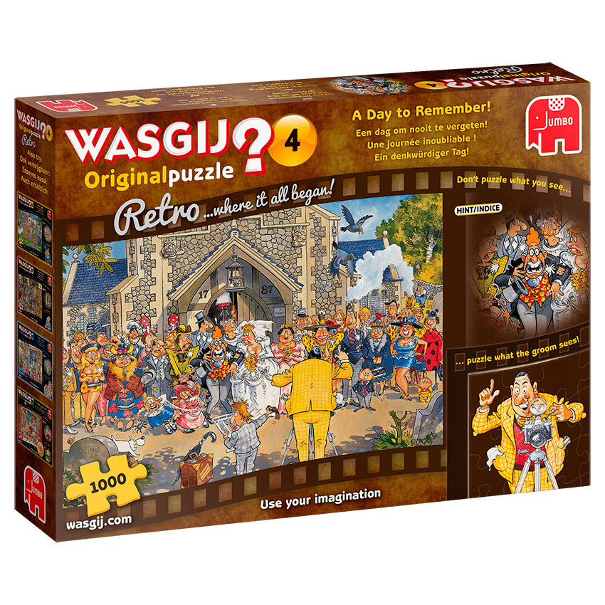 Køb Original 4: Retro - En dag du ikke glemmer (1000 brikker) Brætspil