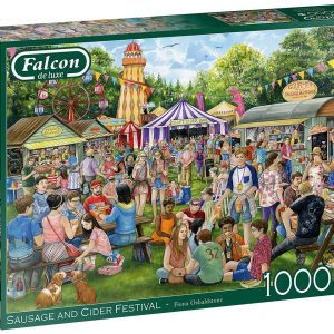 Køb Osbaldstone: Pølse- og ciderfestival - 1000 brikker Brætspil