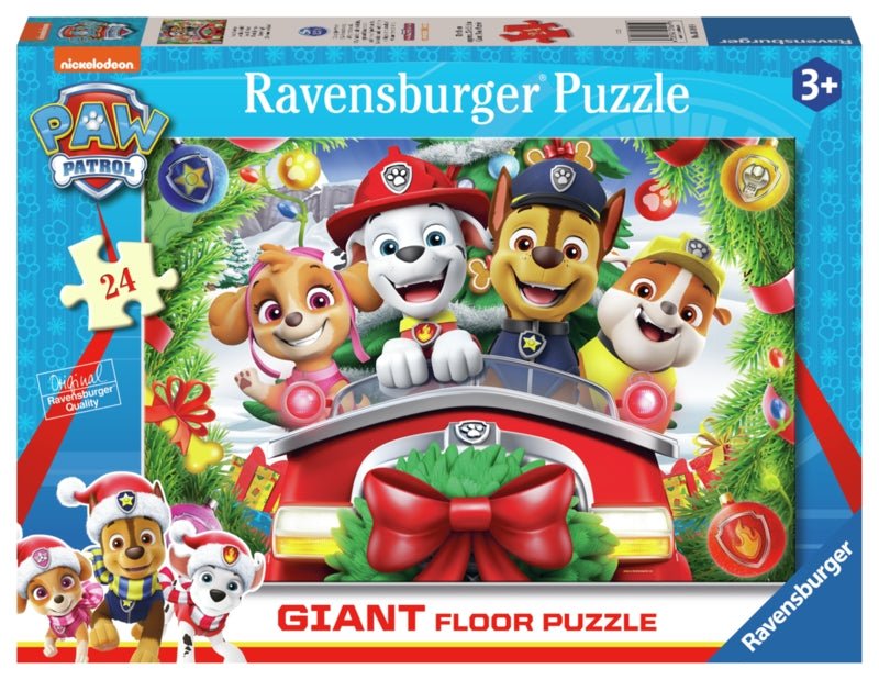 Køb Paw Patrol: Jul - 24 brikker Brætspil
