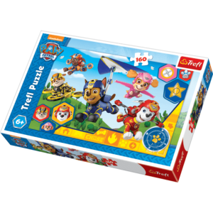 Køb Paw Patrol i luften - 160 brikker Brætspil