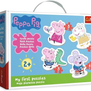Køb Peppa Pig - My First Puzzles - 3/4/5/6 brikker Brætspil