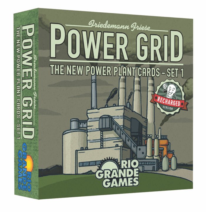Køb Power Grid Recharged: The New Power Plant Cards Set 1 Brætspil