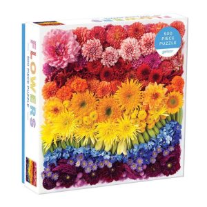 Køb Rainbow Summer Flowers - 500 brikker Brætspil