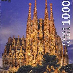 Køb Sagrada Familia - 1000 brikker Brætspil