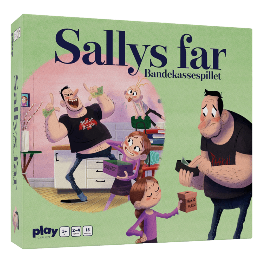 Køb Sallys far: Bandekassespillet Brætspil