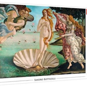 Køb Sandro Botticelli - The Birth of Venus - 1000 brikker Brætspil