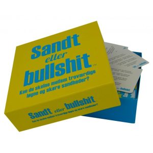 Køb Sandt eller bullshit Brætspil