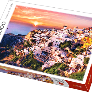 Køb Sunset over Santorini - 1000 Brikker Brætspil