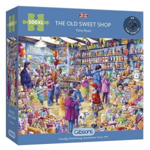 Køb The Old Sweet Shop - 500 brikker XL Brætspil