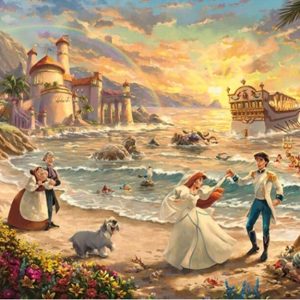 Køb Thomas Kinkade - Little Mermaid Celebration of Love Brætspil