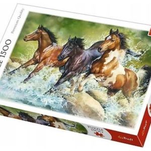 Køb Three wild horses - 1500 brikker Brætspil