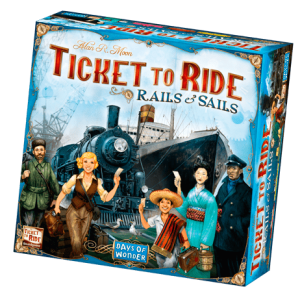 Køb Ticket To Ride Rails & Sails Brætspil