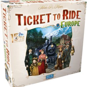 Køb Ticket to Ride: Europe 15th anniversary edition - Engelsk Brætspil