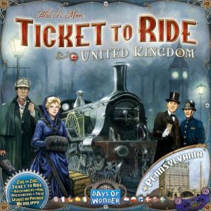 Køb Ticket to Ride: United Kingdoms og Pennsylvania - Map Collection #5 Brætspil