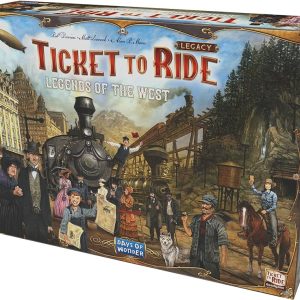 Køb Ticket to ride: Legacy Legends of the West Brætspil