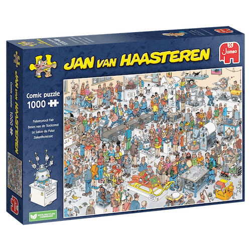 Køb Udstilling om fremtiden - 1000 brikker Brætspil