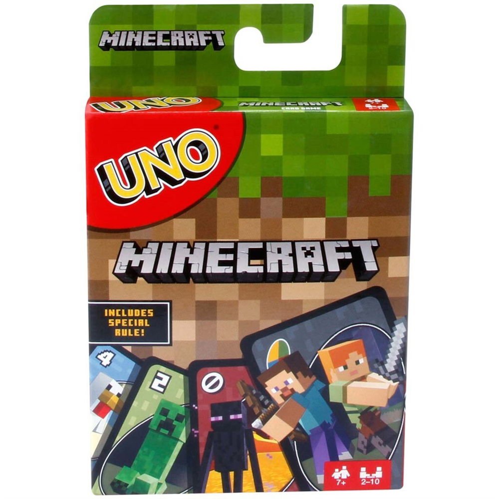 Køb Uno: Minecraft Brætspil