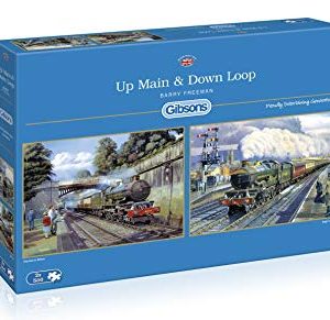 Køb Up Main & Down Loop - 2x500 brikker Brætspil