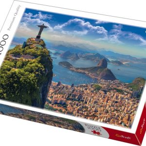 Køb View of Rio de Janeiro - 1000 brikker Brætspil