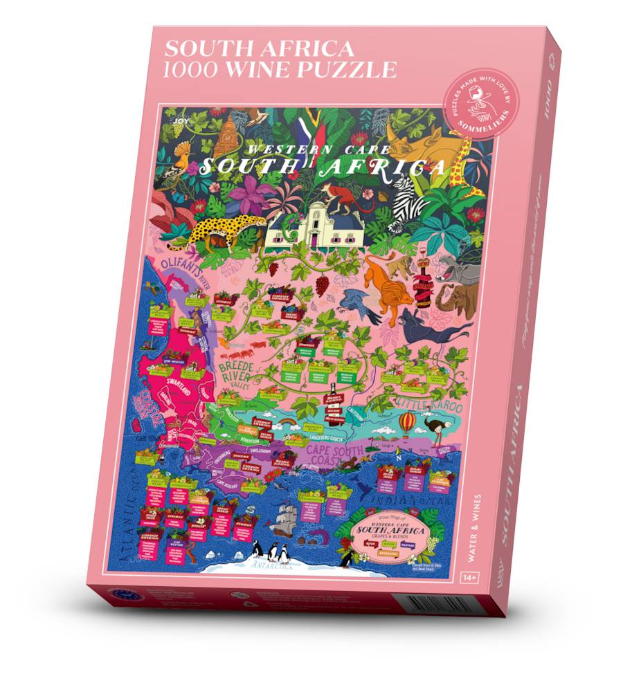 Køb Vin: Sydafrika - 1000 brikker Brætspil