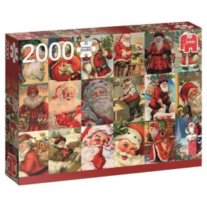 Køb Vintage Santas - 2000 brikker Brætspil