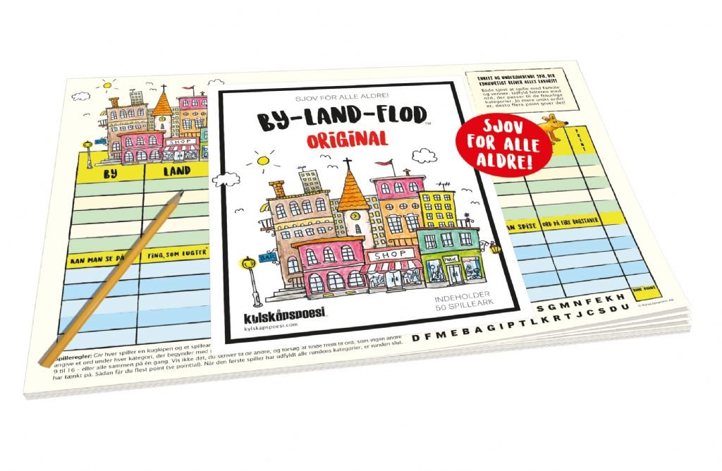 Køb By Land flod - original Brætspil