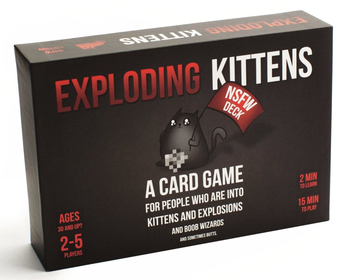 Køb Exploding Kittens - NSFW Deck - Engelsk Brætspil