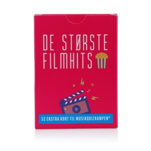 Køb Musikquizkampen: De største filmhits Brætspil