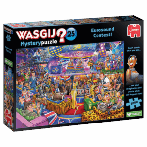 Køb Mystery 25: Europæisk Melodi Grand Prix - 1000 brikker Brætspil