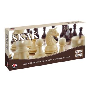 Køb Skak/Dam med Magnetiske brikker Brætspil