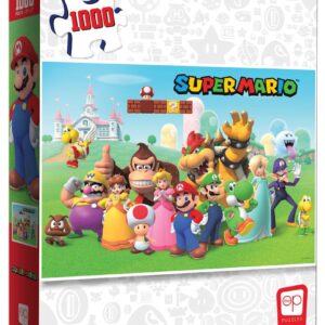 Køb Super Mario: Mushroom Kingdom - 1000 brikker Brætspil