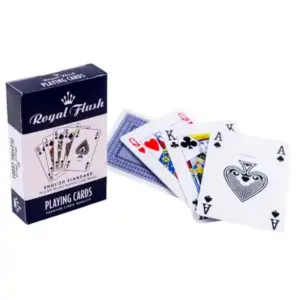 Køb Royal Flush Premium Kort (Blå) brætspil billigt online tilbud