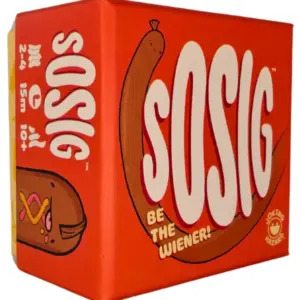 Køb Sosig: Spillet om pølser (Engelsk) brætspil billigt online tilbud
